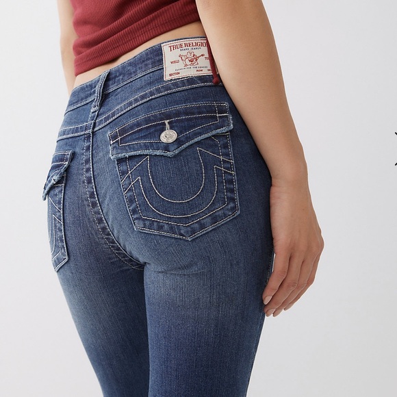 True Religion Billy Straight Leg Jeans in 25 - Picture 4 of 12